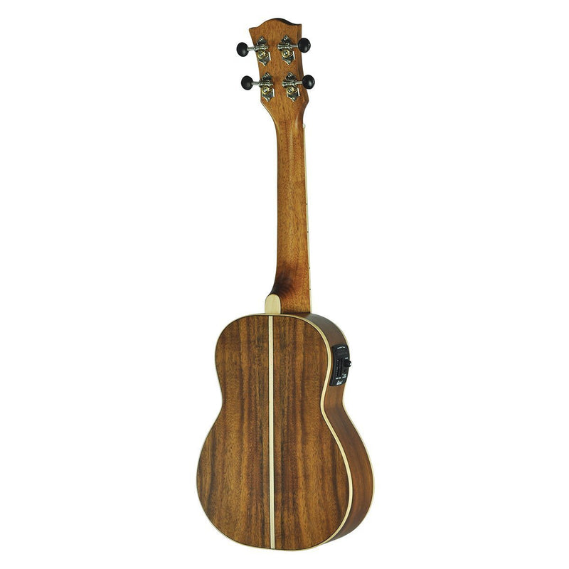 Tiki '3 Series' Koa Electric Concert Ukulele with Gig Bag (Natural Satin)-TKC-3P-NST
