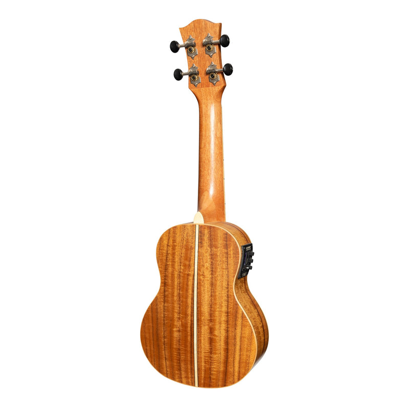 Tiki '3 Series' Koa Electric Soprano Ukulele with Gig Bag (Natural Satin)-TKS-3P-NST