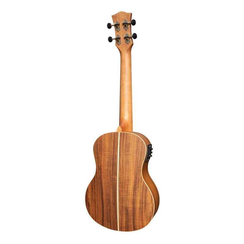 Tiki '3 Series' Koa Electric Tenor Ukulele with Gig Bag (Natural Satin)-TKT-3P-NST