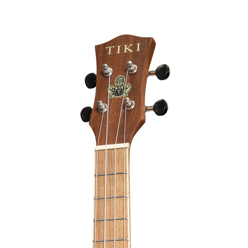 Tiki '3 Series' Koa Electric Tenor Ukulele with Gig Bag (Natural Satin)-TKT-3P-NST
