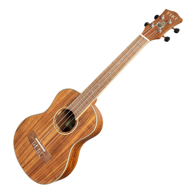 Tiki '3 Series' Koa Tenor Ukulele with Gig Bag (Natural Satin)-TKT-3-NST
