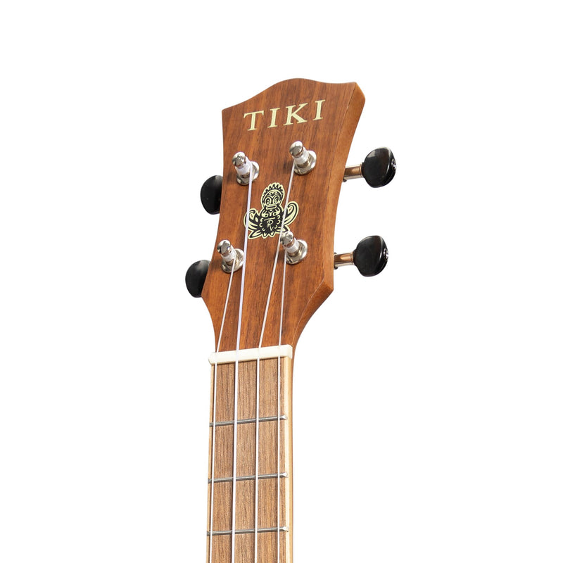 Tiki '3 Series' Koa Tenor Ukulele with Gig Bag (Natural Satin)-TKT-3-NST