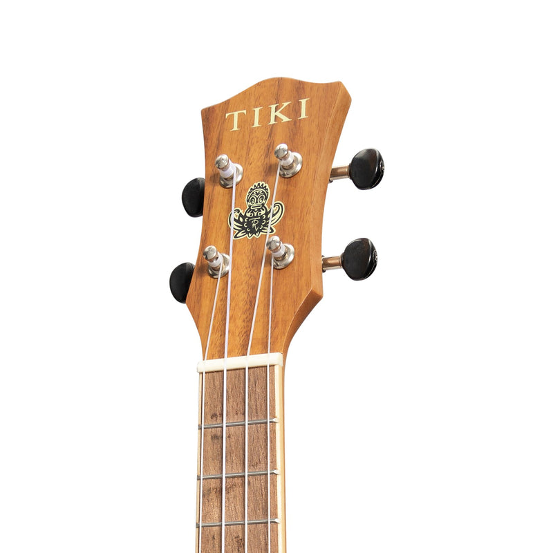Tiki '3 Series' Koa Concert Ukulele with Gig Bag (Natural Satin)-TKC-3-NST