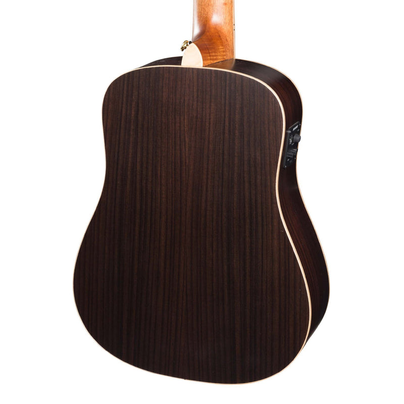 Timberidge '3 Series' 12-String Spruce Solid Top Acoustic-Electric Traveller Mini Guitar (Natural Satin)-TRM-312-NST