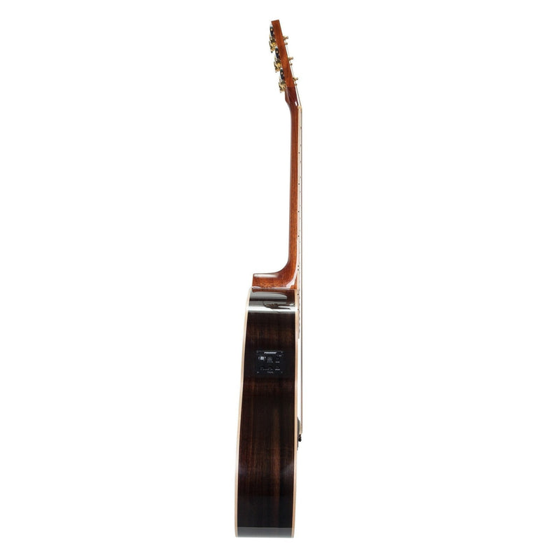 Timberidge '3 Series' Spruce Solid Top Acoustic-Electric Small Body Cutaway Guitar (Natural Gloss)-TRFC-3-NGL