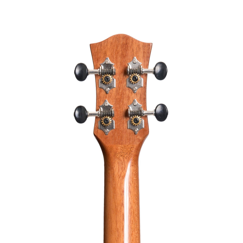Tiki '22 Series' Spruce Solid Top Electric Cutaway Tenor Ukulele with Hard Case (Natural Gloss)-TST-22CP-NGL