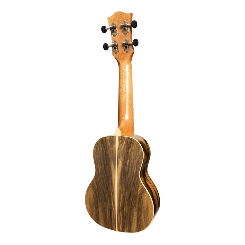 Tiki '4 Series' Daowood Soprano Ukulele with Gig Bag (Natural Satin)-TDS-4-NST