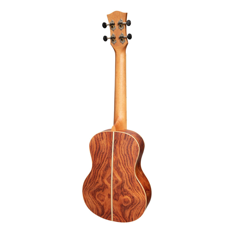 Tiki '7 Series' Cedar Solid Top Tenor Ukulele with Hard Case (Natural Satin)-TCT-7-NST