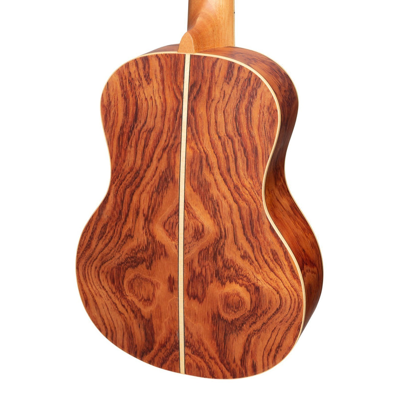 Tiki '7 Series' Cedar Solid Top Tenor Ukulele with Hard Case (Natural Satin)-TCT-7-NST