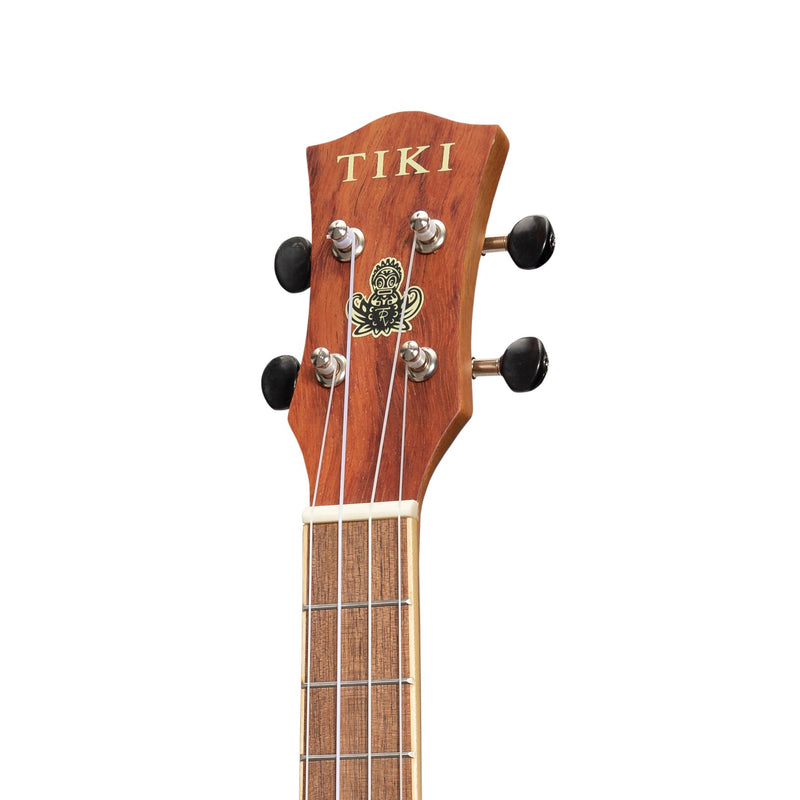 Tiki '7 Series' Cedar Solid Top Tenor Ukulele with Hard Case (Natural Satin)-TCT-7-NST