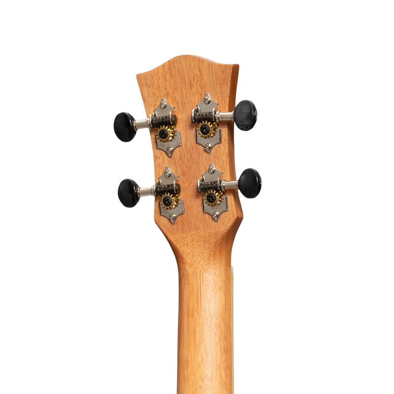 Tiki '7 Series' Cedar Solid Top Tenor Ukulele with Hard Case (Natural Satin)-TCT-7-NST