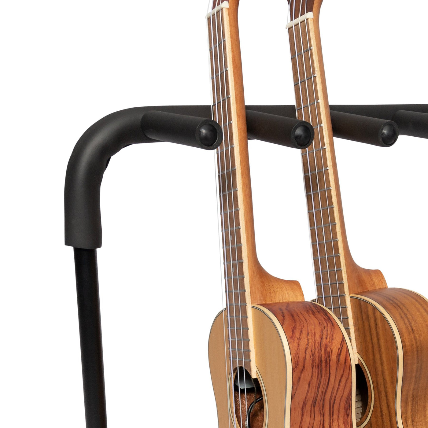 Supporto Per Ukulele E Chitarra In Legno - Design A X, Imbottito, Portatile E Stabile - Foto 3