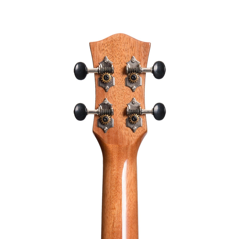 Tiki '22 Series' Spruce Solid Top Electric Cutaway Concert Ukulele with Hard Case (Natural Gloss)-TSC-22CP-NGL
