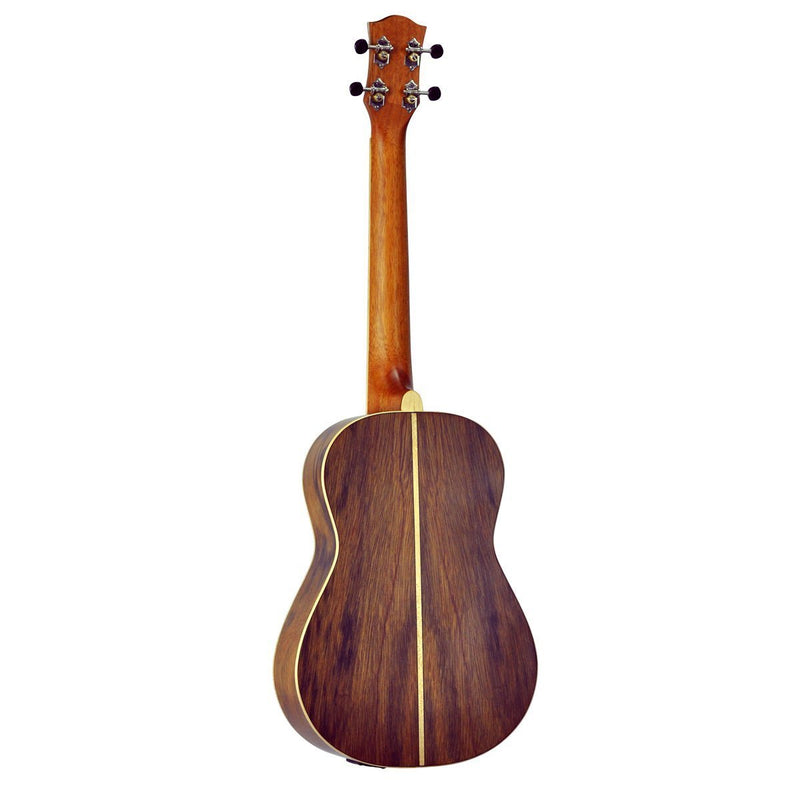Tiki '4 Series' Daowood Electric Baritone Ukulele with Gig Bag (Natural Satin)-TDB-4P-NST