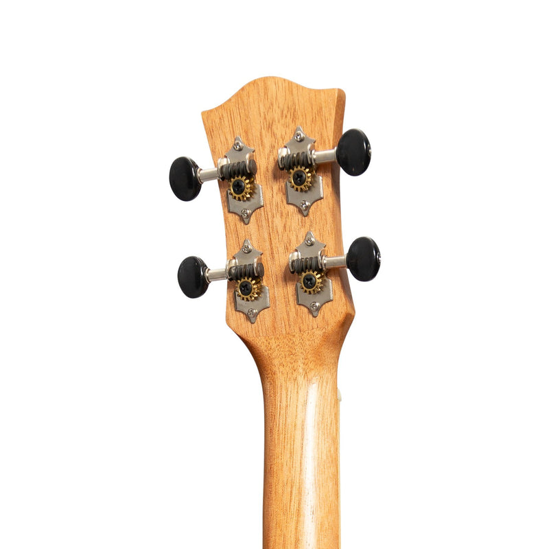 Tiki '4 Series' Daowood Electric Tenor Ukulele with Gig Bag (Natural Satin)-TDT-4P-NST