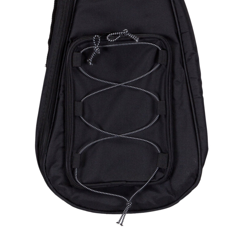 Tiki Deluxe Tenor Ukulele Bag (Black)-TGB-T-BLK