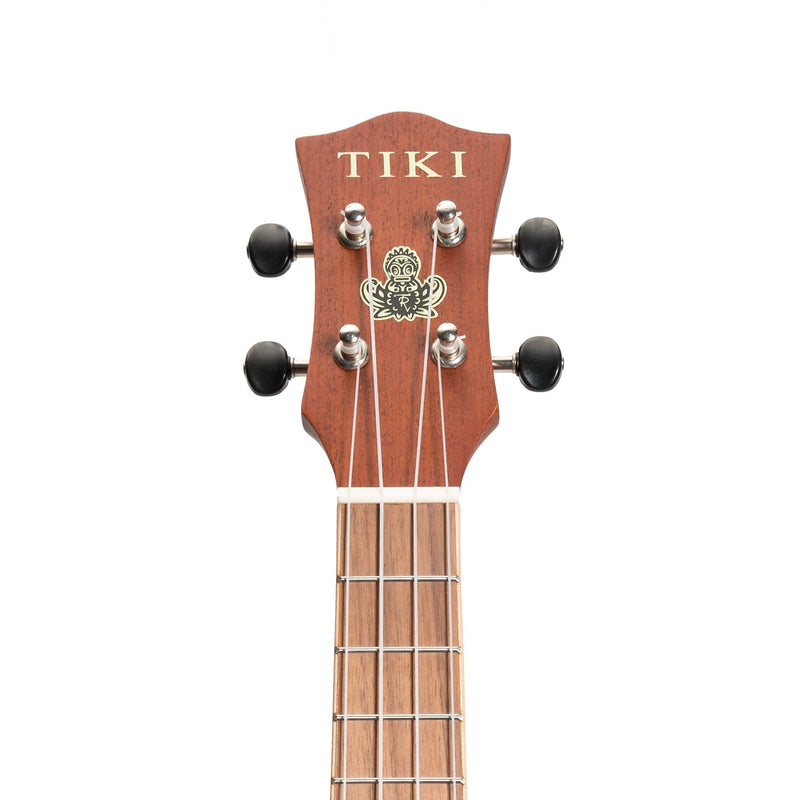 Tiki 'Tiki Man' Ukulele with Soft Case (Natural Satin)-TIKI MAN