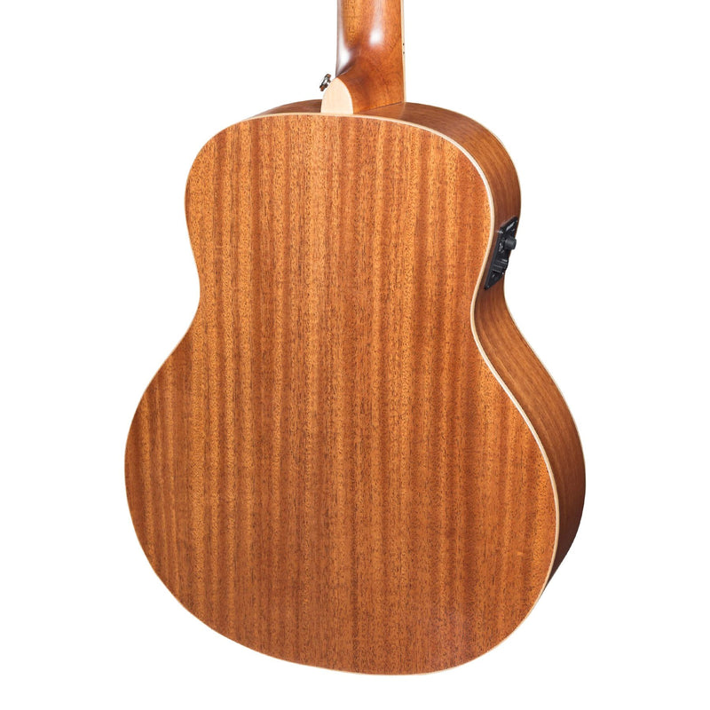 Timberidge '1 Series' 12-String Spruce Solid Top Acoustic-Electric TS-Mini Guitar (Natural Satin)-TRT-112-NST