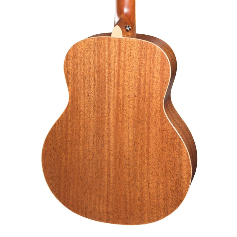 Timberidge '1 Series' Left Handed Solid Top Acoustic-Electric TS-Mini Guitar (Natural Satin)-TRT-1L-NST