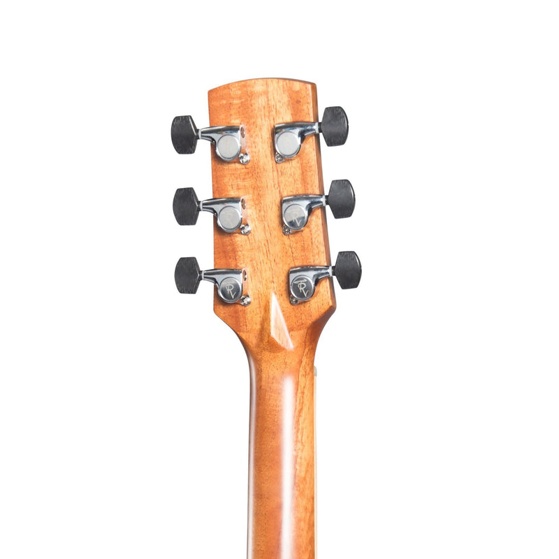 Timberidge '1 Series' Left Handed Solid Top Acoustic-Electric TS-Mini Guitar (Natural Satin)-TRT-1L-NST