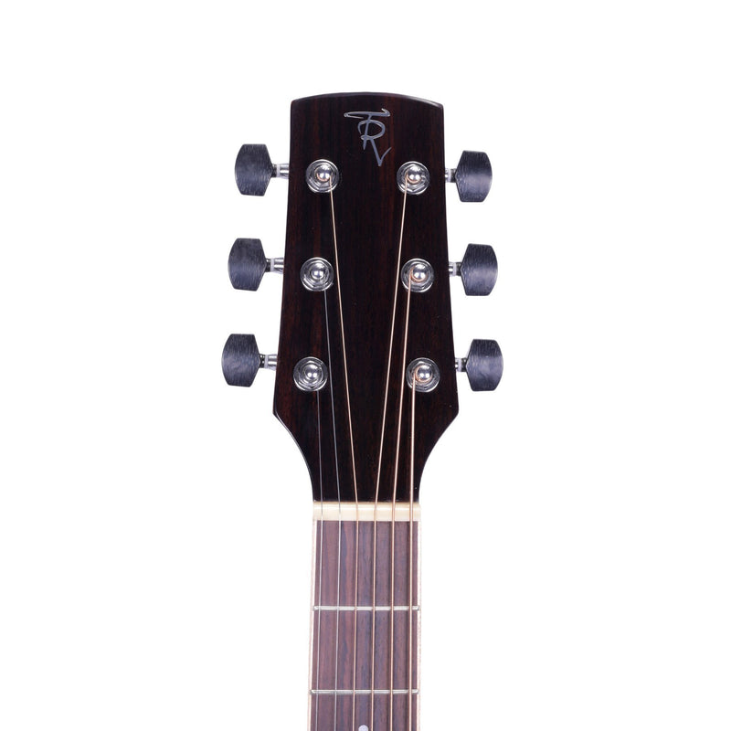 Timberidge '1 Series' Left Handed Spruce Solid Top Acoustic-Electric Small Body Cutaway Guitar (Natural Gloss)-TRFC-1L-NGL
