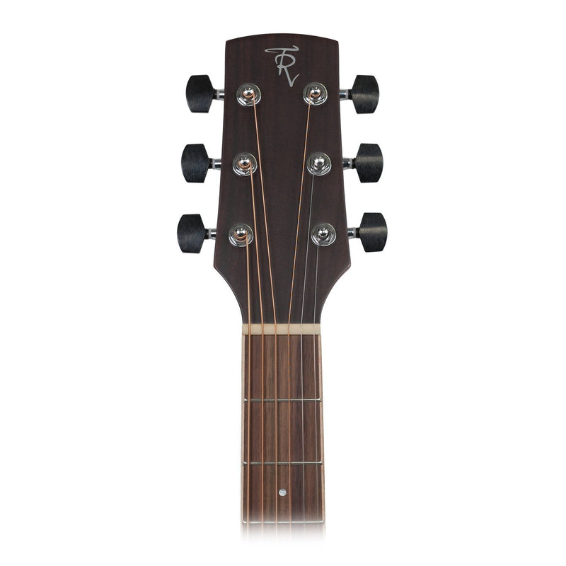 Timberidge '1 Series' Spruce Solid Top Acoustic-Electric Dreadnought Cutaway Guitar (Natural Satin)-TRC-1-NST