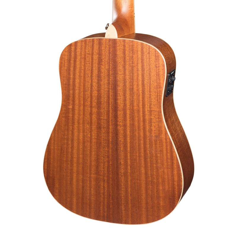 Timberidge '1 Series' Spruce Solid Top Acoustic-Electric Traveller Mini Guitar (Natural Satin)-TRM-1-NST