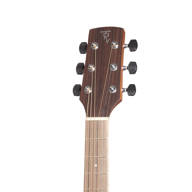 Timberidge '1 Series' Spruce Solid Top Acoustic-Electric Traveller Mini Guitar (Natural Satin)-TRM-1-NST