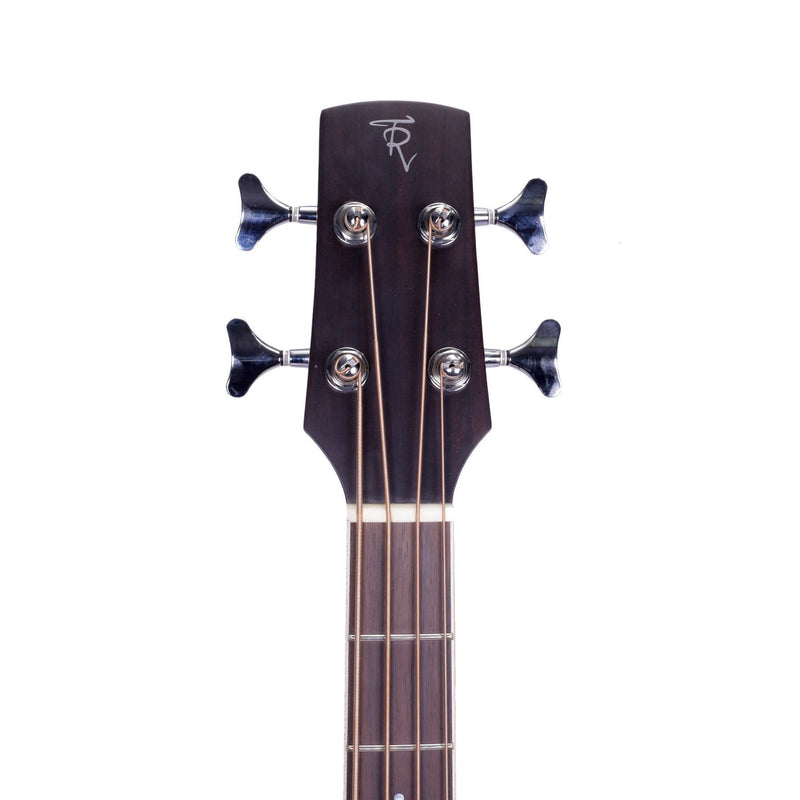 Timberidge '1 Series' Spruce Solid Top & Mahogany Solid Back Acoustic-Electric Cutaway Bass Guitar (Natural Satin)-TRBC-1SB-NST