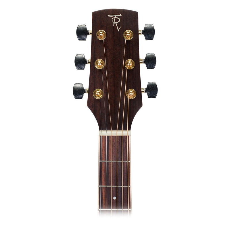 Timberidge '3 Series' Left Handed Spruce Solid Top Acoustic-Electric Small Body Cutaway Guitar (Natural Satin)-TRFC-3L-NST