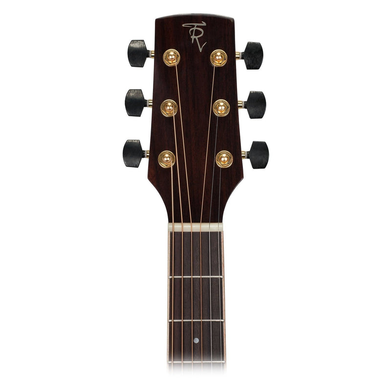 Timberidge '3 Series' Spruce Solid Top Acoustic-Electric Small Body Cutaway Guitar (Natural Gloss)-TRFC-3-NGL