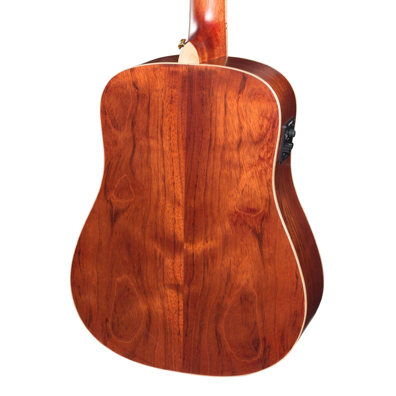 Timberidge '4 Series' Cedar Solid Top Acoustic-Electric Traveller Mini Guitar (Natural Satin)-TRM-4-NST