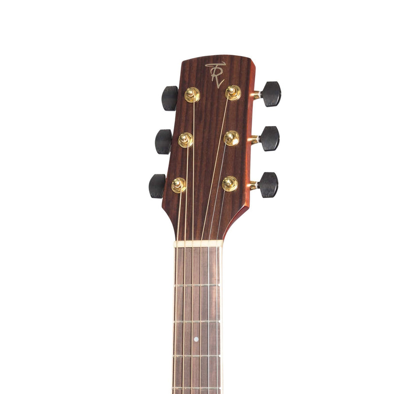 Timberidge '4 Series' Cedar Solid Top Acoustic-Electric Traveller Mini Guitar (Natural Satin)-TRM-4-NST