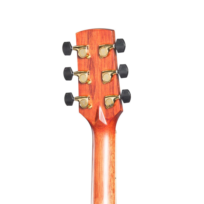 Timberidge '4 Series' Cedar Solid Top Acoustic-Electric Traveller Mini Guitar (Natural Satin)-TRM-4-NST