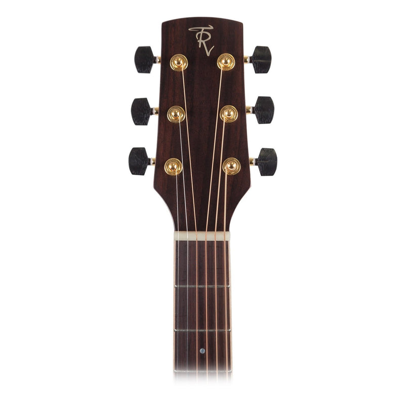 Timberidge '4 Series' Left Handed Cedar Solid Top Acoustic-Electric Dreadnought Cutaway Guitar (Natural Satin)-TRC-4L-NST