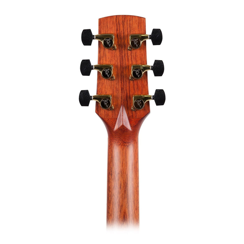 Timberidge '4 Series' Left Handed Cedar Solid Top Acoustic-Electric Small Body Cutaway Guitar (Natural Satin)-TRFC-4L-NST