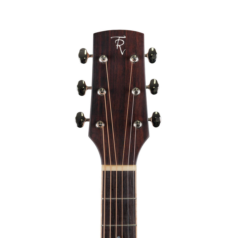 Timberidge '9 Series' Spruce Solid Top and Rosewood Solid Back & Sides Acoustic-Electric Small Body Cutaway Guitar (Natural Gloss)-TRFC-9-NGL