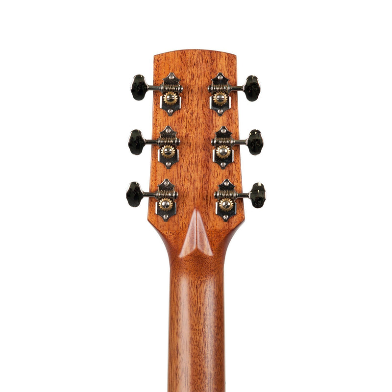 Timberidge '9 Series' Spruce Solid Top and Rosewood Solid Back & Sides Acoustic-Electric Small Body Cutaway Guitar (Natural Gloss)-TRFC-9-NGL