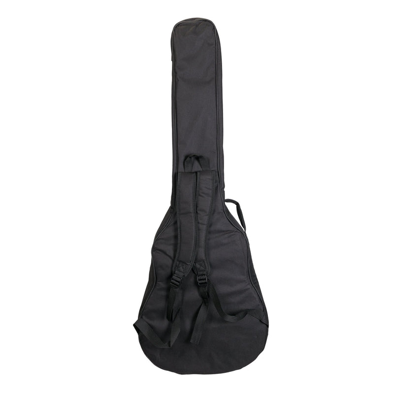Timberidge Deluxe Acoustic Bass Guitar Gig Bag (Black)-TB-B4T-BLK