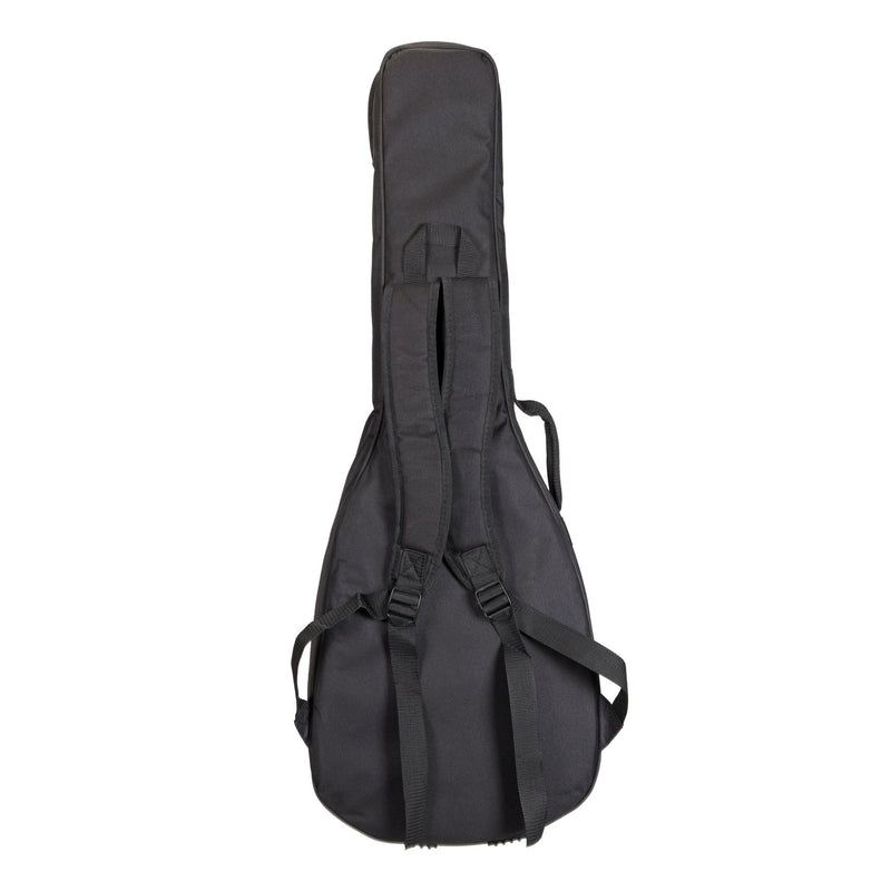 Timberidge Deluxe Mini Acoustic Guitar Gig Bag (Black)-TB-M4T-BLK