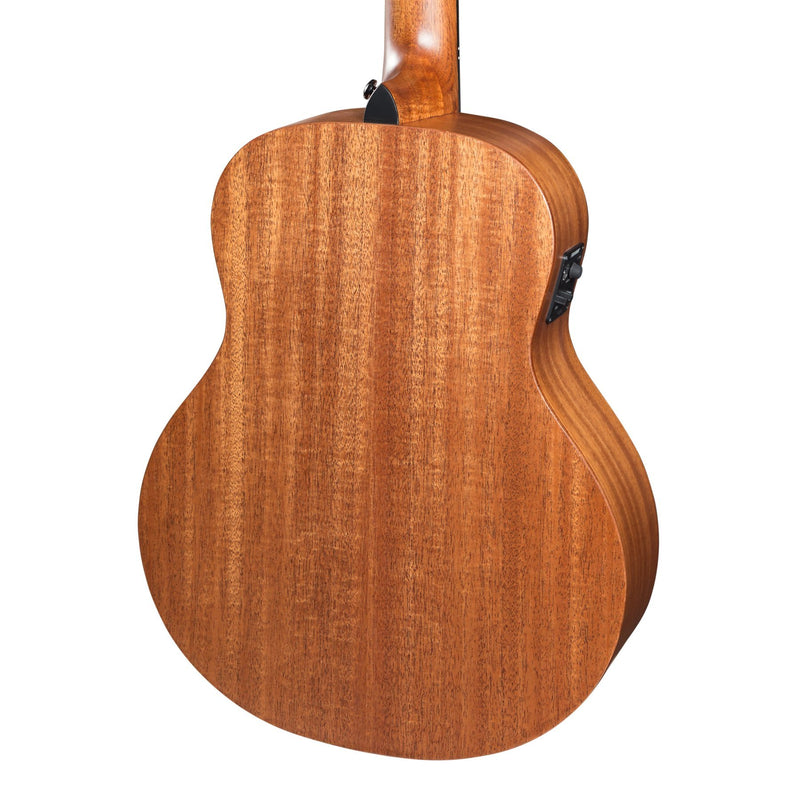 Timberidge 'Messenger Series' 12-String Solid Mahogany Top Acoustic-Electric TS-Mini Guitar (Natural Satin)-TRT-MM12-NST