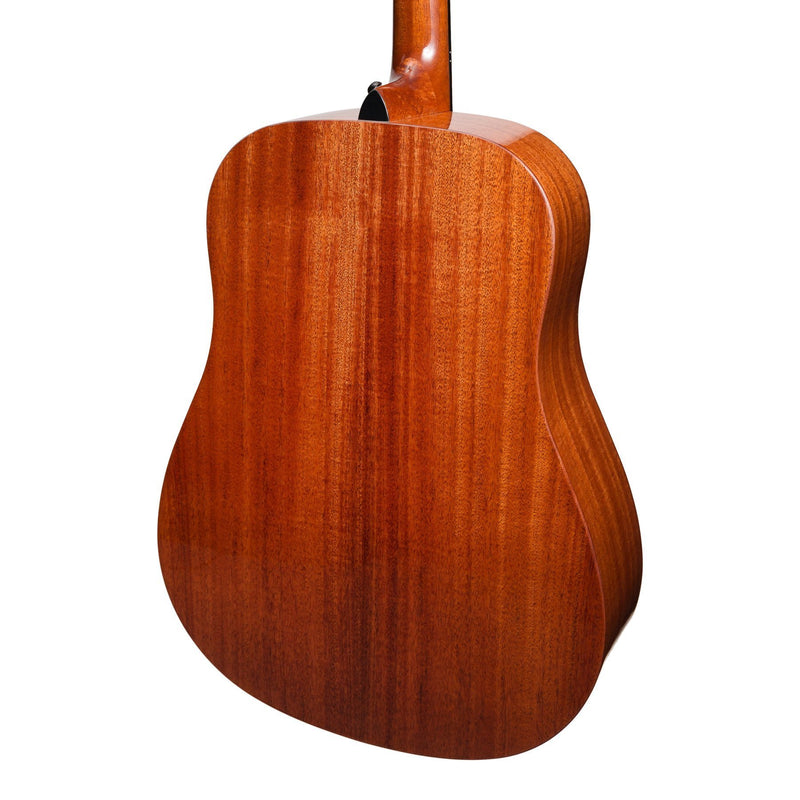 Timberidge 'Messenger Series' All Solid Mahogany Acoustic-Electric Dreadnought Guitar (Natural Gloss)-TR-MMSB-NGL