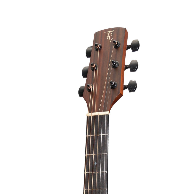 Timberidge 'Messenger Series' All Solid Mahogany Acoustic-Electric Dreadnought Guitar (Natural Satin)-TR-MMSB-NST